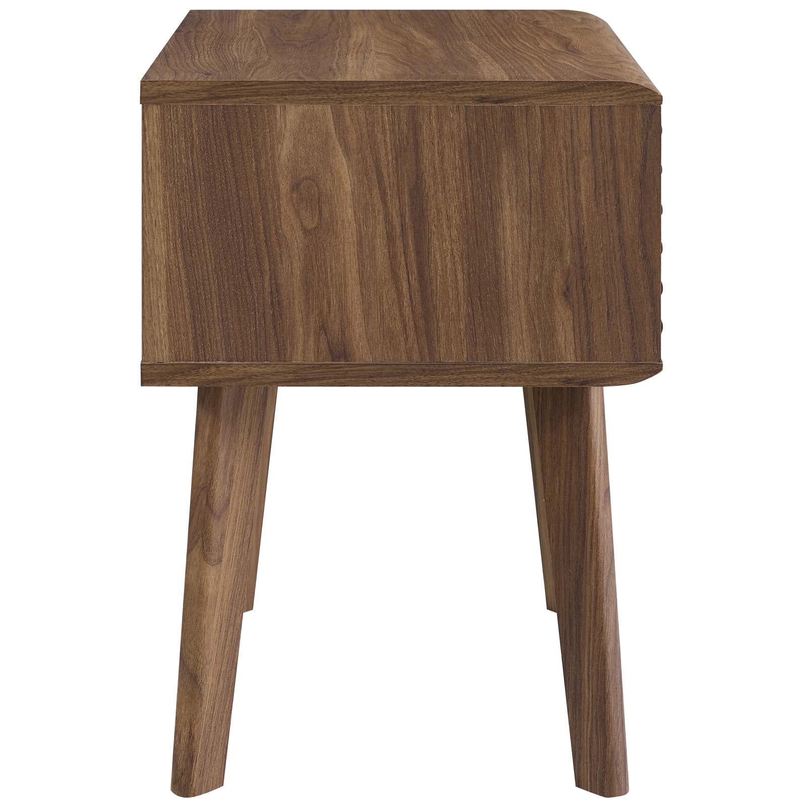 Modway Render End Table in Walnut