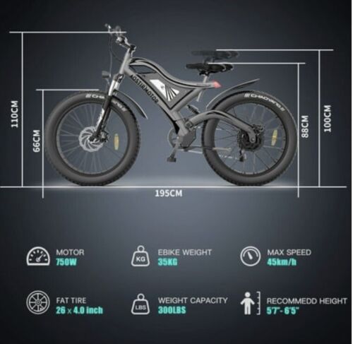 electric mountain bike 750w