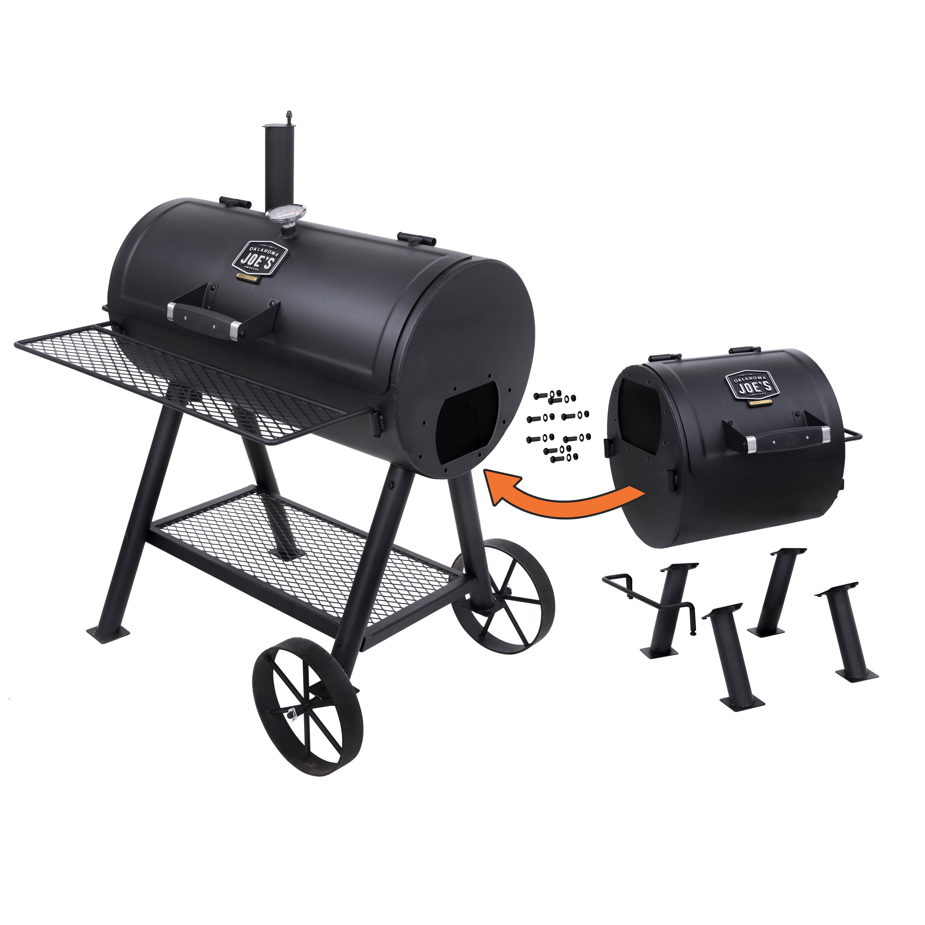 Charcoal Barrel Grill
