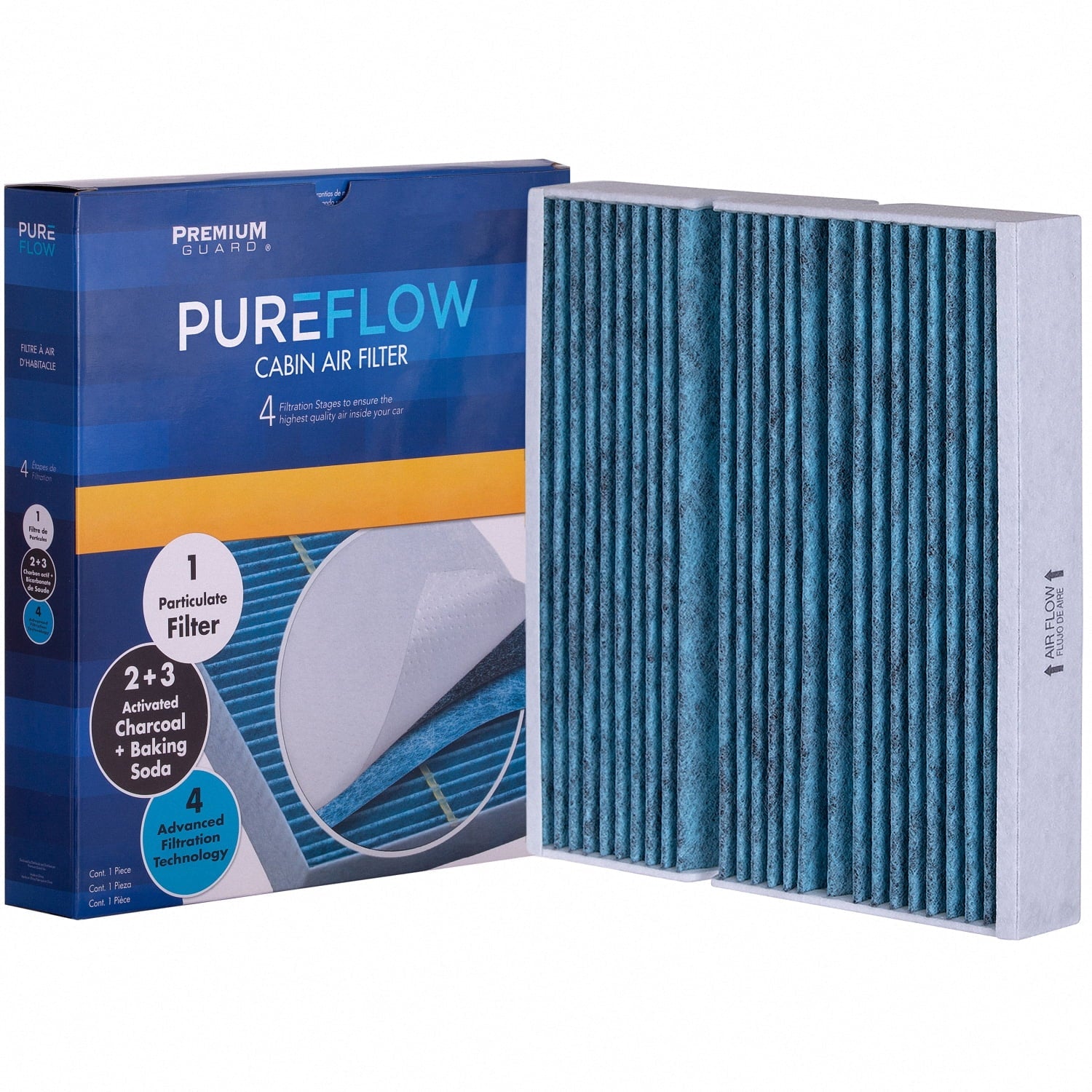 Pureflow Cabin Air Filter PC99555X | Fits 2019-21 Mercedes-Benz A220, A250, A35 AMG, 2020-21 CLA250, CLA45 AMG, CLA45 AMG, 2021 GLA250, GLA35 AMG, GLA45 AMG, 2020-22 GLB250