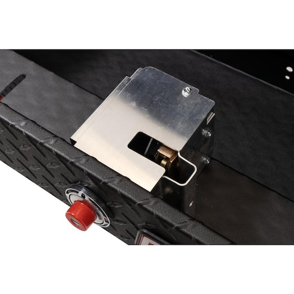 41 in. Matte Black Aluminum Lo- Side Truck Tool Box