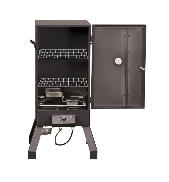 Analog Electric Smoker in Black