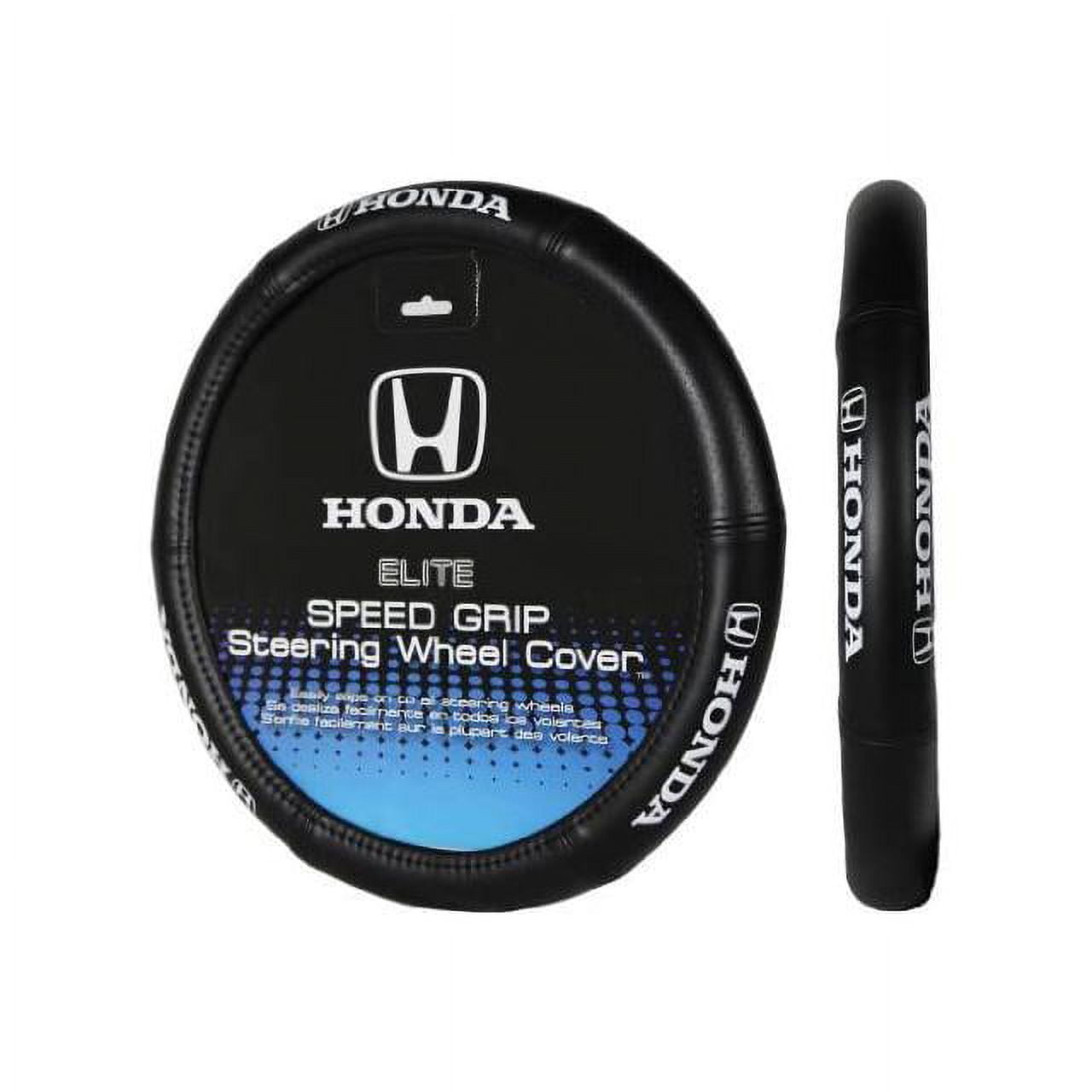 Plasticolor Honda Sport Plastisol Premium Speed Grip Leatherette Steering Wheel Cover