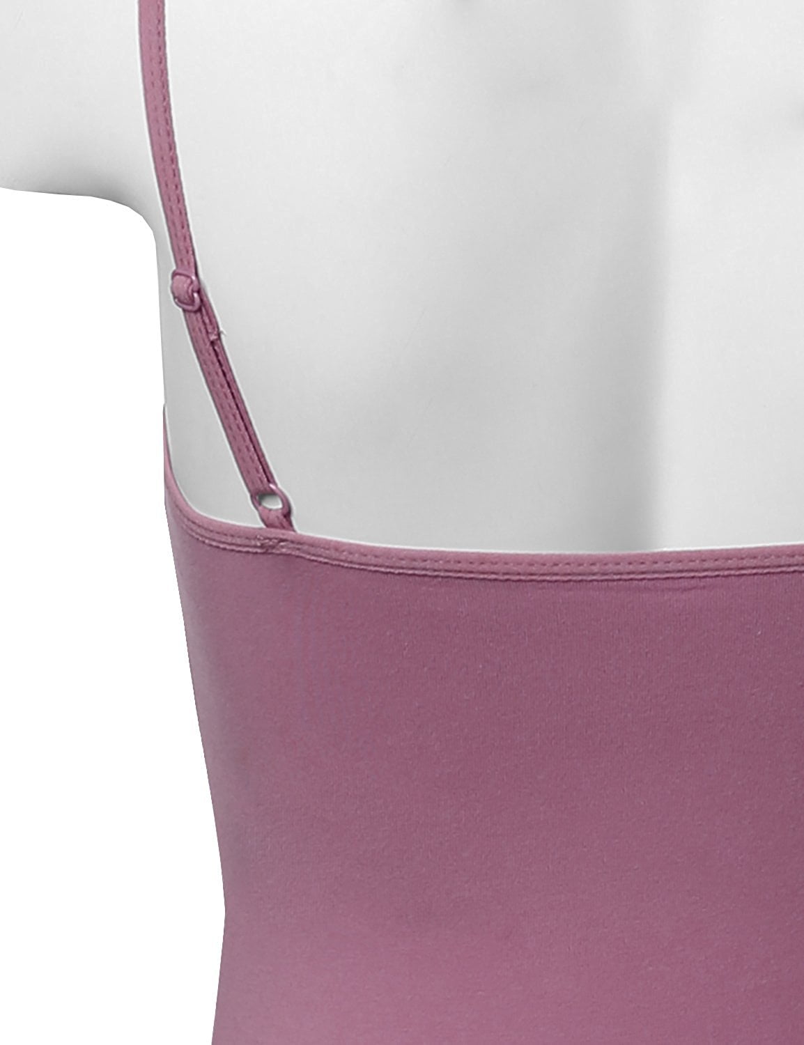 Active Basic Women & Plus Basic Solid Long Length Adjustable Spaghetti Strap Camisoles (4PK - Black/White/Black/White, S)