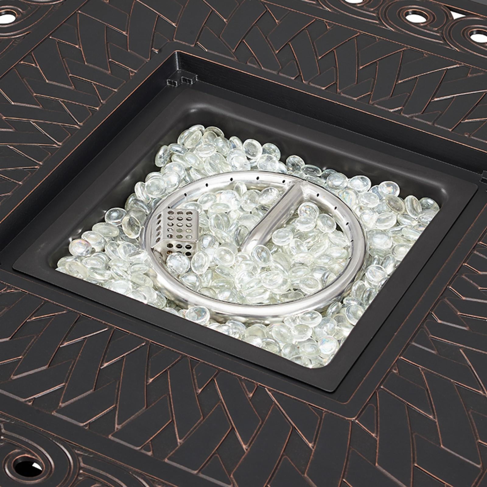 Fire Sense Cartney 32 in. Propane Fire Pit