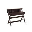 Techni Mobili Writing Desk with Storage, Wenge
