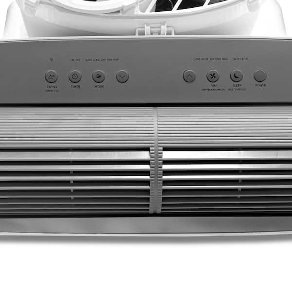 14,000 BTU (12,000 BTU DOE) 115-Volt Inverter Wi-Fi Quiet 47 dB Portable Air Conditioner w/ Heat up to 550 sq. ft. White