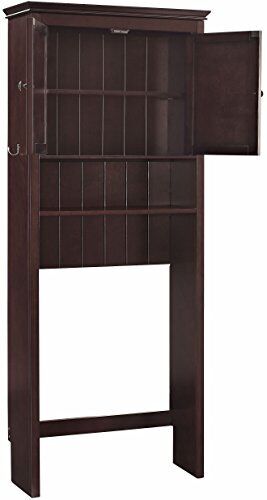 Lydia Space Saver Bathroom Cabinet Espresso