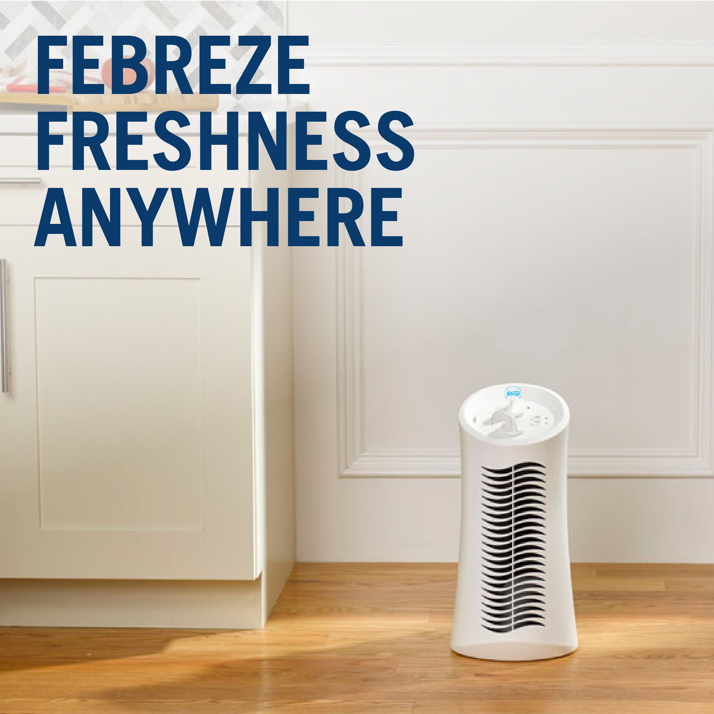 Febreze Mini Tower Air Purifier FHT180W, White