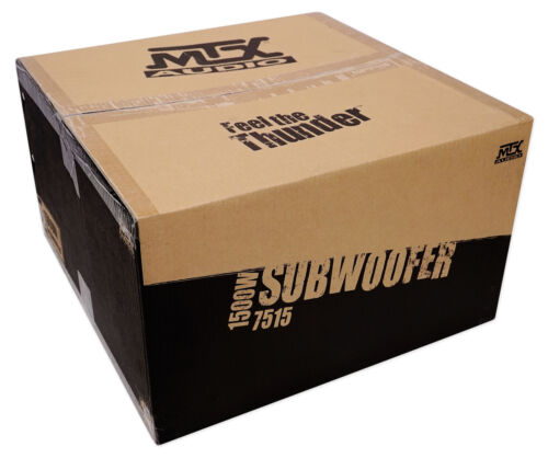 MTX 7515-44 15" 1500w Peak/750w RMS Competition Subwoofer DVC 4ohm Car Audio Sub