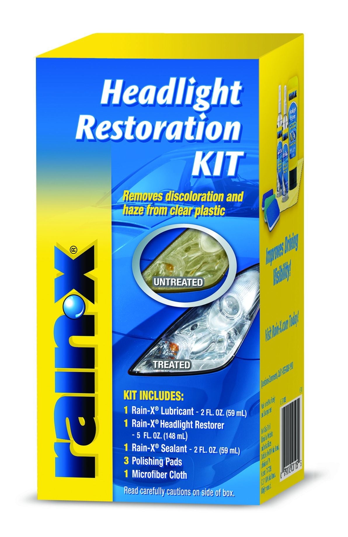Rain-X Headlight Restoration Kit - 800001809