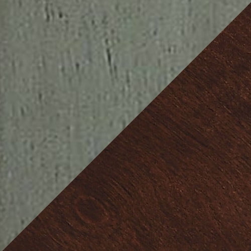 Better Homes & Gardens Cambridge Place Dining Table, Blue & Mocha Finish