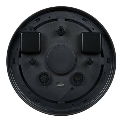 La Crosse Technology Analog Clock Lighted Leaves Frame Temp/Humidity 15.5 in. W