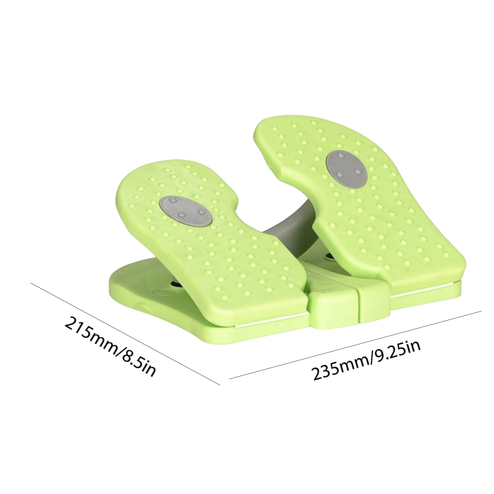 Mini Stepper Foldable Foot Step Treadmill Fitness Equipment Leg Trainer (Green)