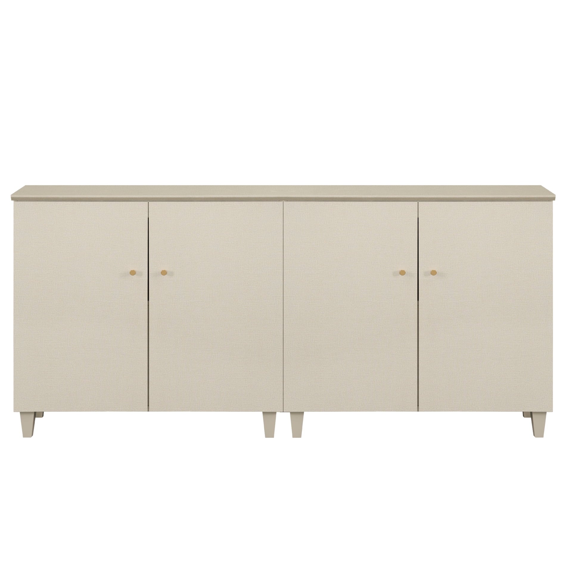 Sideboard Buffet Server Cabinets with Doors, 70.8