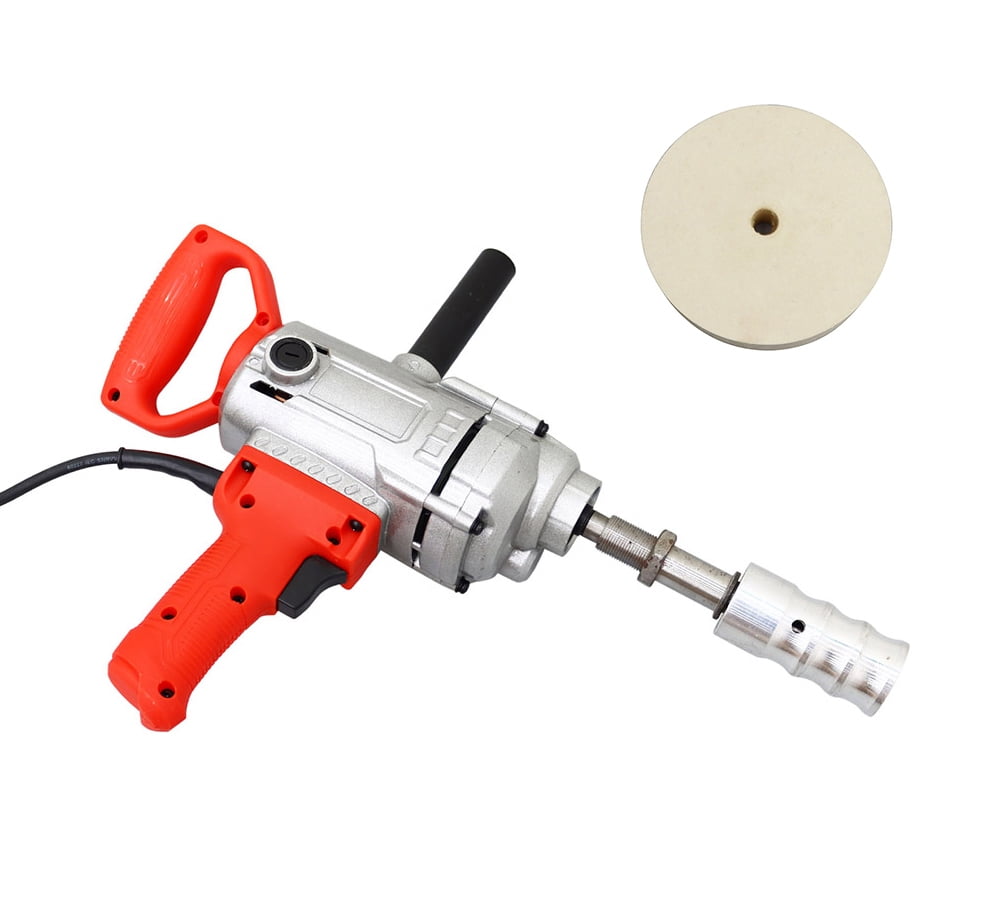 INTBUYING Glass Scratch Removal Machine Glass Surface Polish and Repair Tool Wool Wheel Glass Polishing Machine 220V