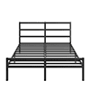 SESSLIFE Twin Size Metal Bed Frame with Headboard and Footboard, No Box Spring Needed Platform Bed, Heavy Duty Steel Slat Support, Under-Bed Storage, Vintage Style