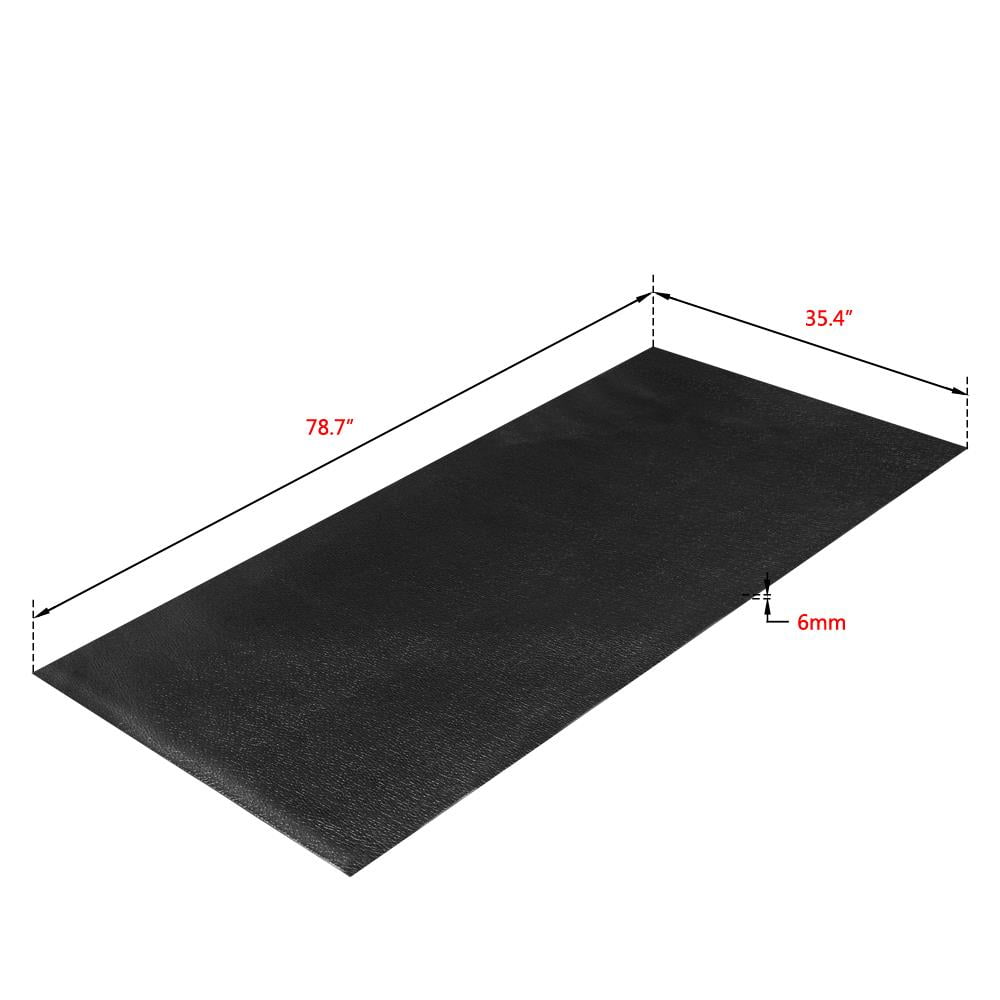 BaytoCare 3' x 6.5' High Density Exercise Equipment and Treadmill Mat