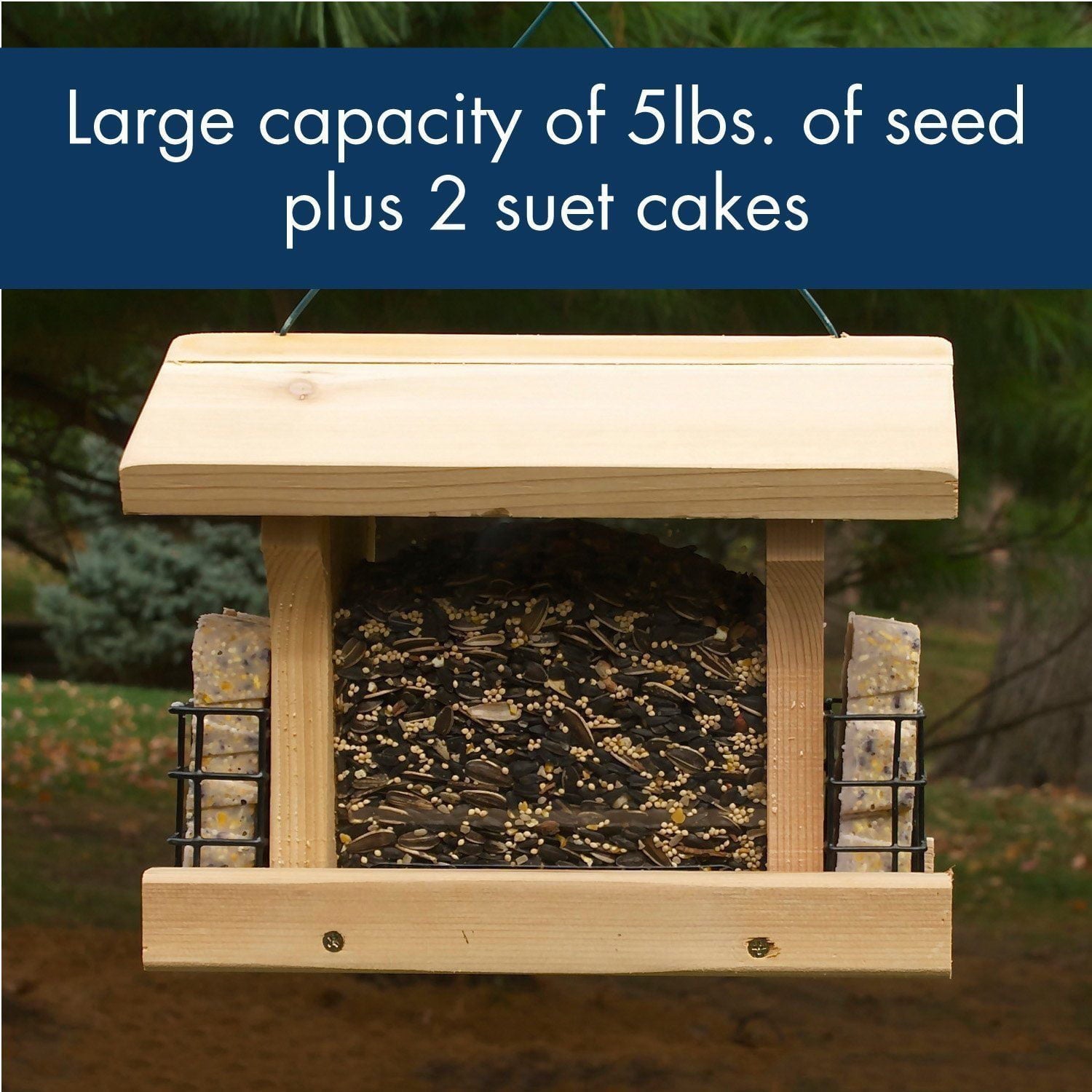 WOODLINK NARANCH3 AUDUBON LARGE CEDAR RANCH BIRD FEEDER 12
