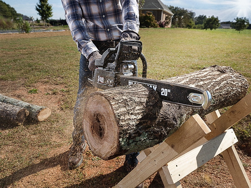 Black Max 20-inch Gas Chainsaw 50cc 2-Cycle Engine