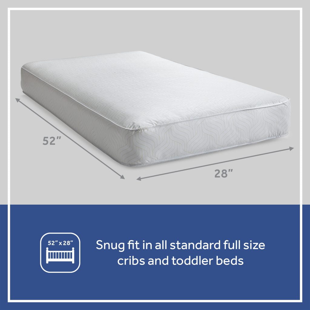 Celestial Cool Ultra-Premium 2-Stage Hybrid Antibacterial Crib & Toddler Mattress, Cool Copper Gel