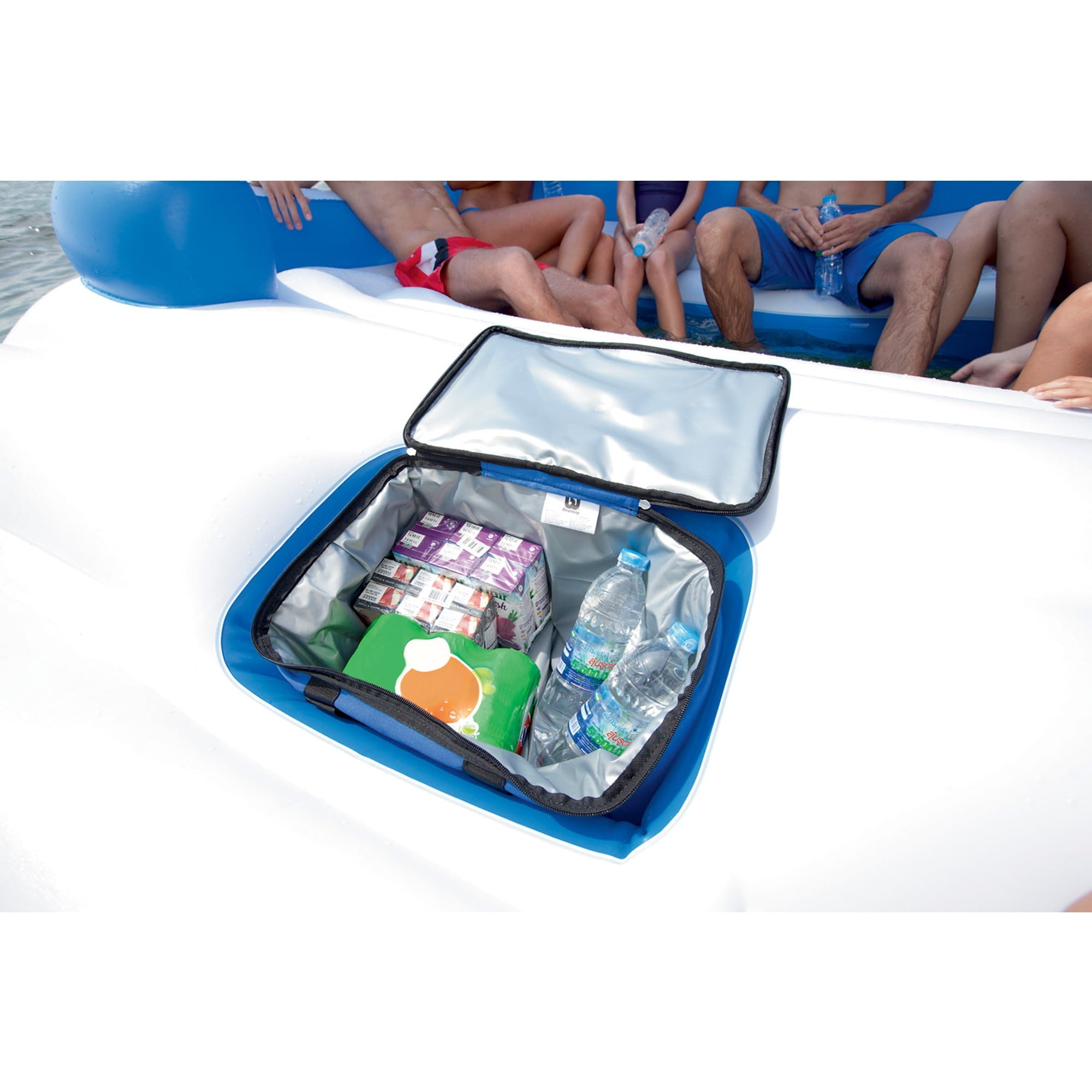 Bestway Tropical Breeze Floating Island Raft with Intex Repair Patch Kit