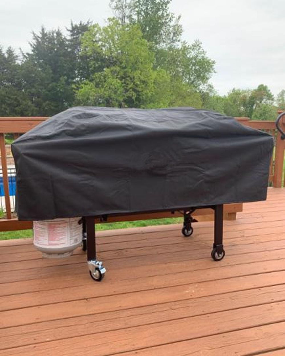 Grill Griddle Cover for Blackstone 36 inch 4 Burner Griddle, Heavy Duty Flat Top Griddle Station Cover with Waterproof Sealed Seams, Durable FadeStop Material