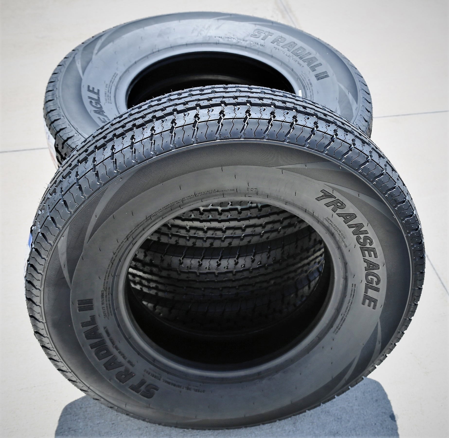 Transeagle ST Radial II Trailer Tire - ST205/75R15 111L LRE 10PLY