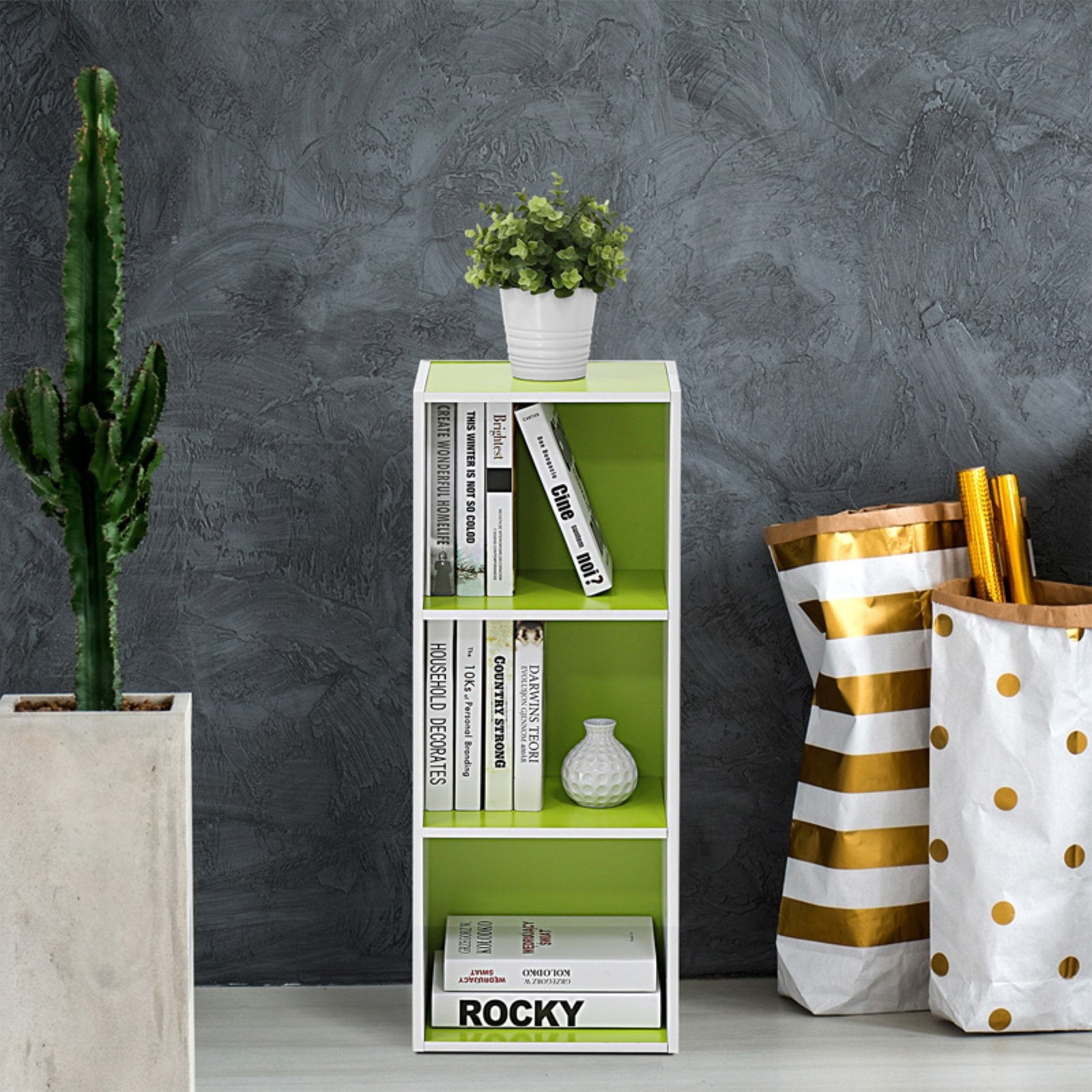 Furinno 3 Tier Open Shelf Bookcase