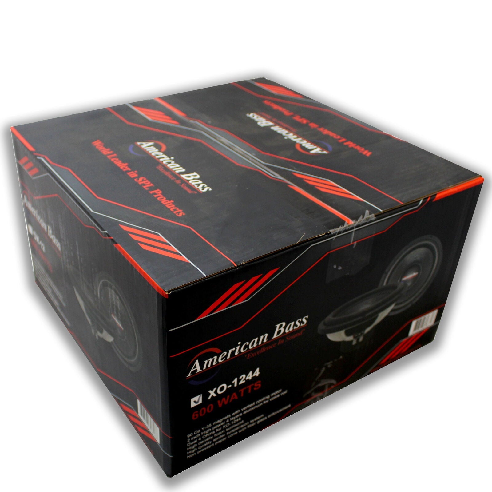 2x American Bass Car Audio 12