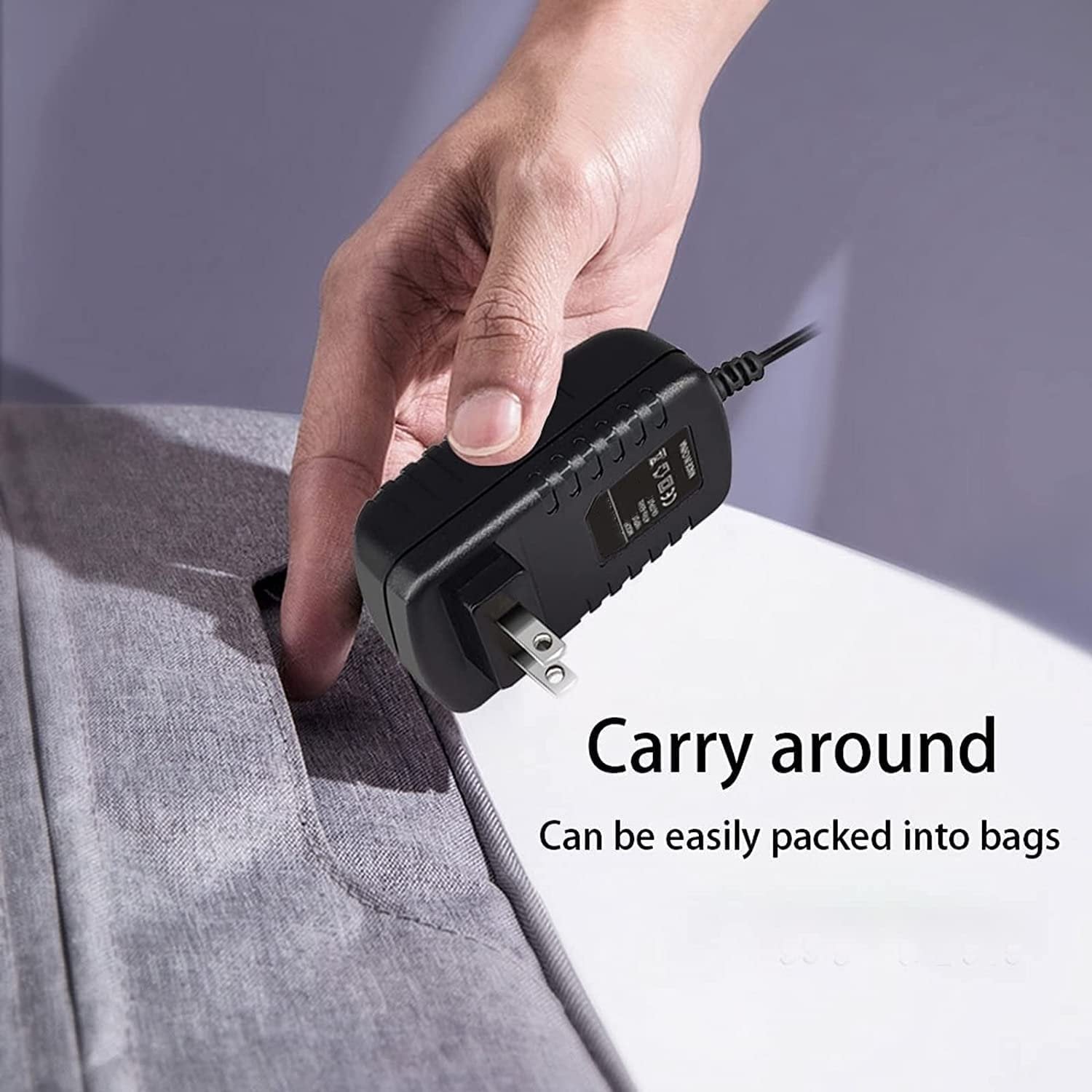 Guy-Tech 24V AC/DC Adapter Compatible with Neuton Model No 14134-00022 1413400022 Battery-Powered 24-Volt Trickle Charger Lawn Mower Plug In Class 2 Transformer 24VDC 1000mA 24.0V 1A Power Supply