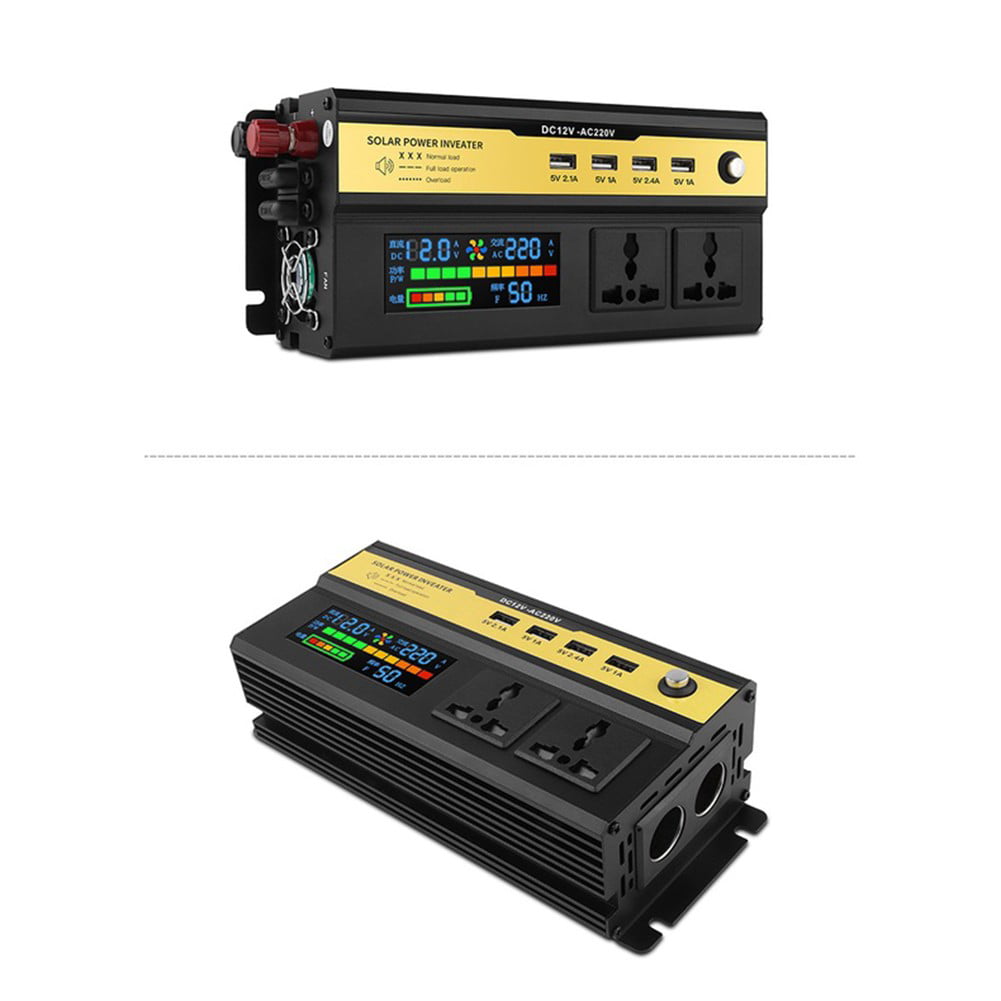 Geege 5000W Sine Wave Inverter High Power Car Inverter Solar Inverter 12v/24v-220v