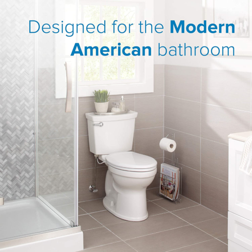 Brondell L60-RW LumaWarm Heated Nightlight Round Toilet Seat, White