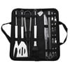 BBQ Set Grilling Tool Kit, 21-Pieces Stainless Steel Barbecue Utensil Accessories, Premium Complete Indoor, Outdoor Grill Tool Set for Friends Family