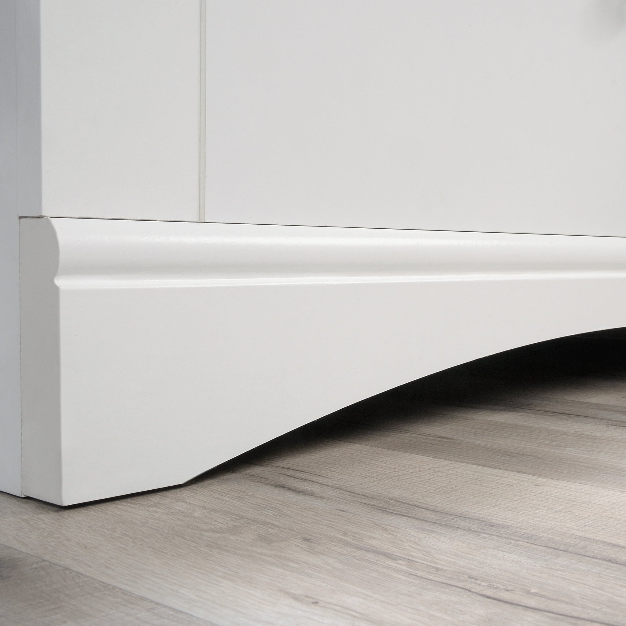 Sauder Lateral File Cabinet with Cherry Accent, Soft White Finish