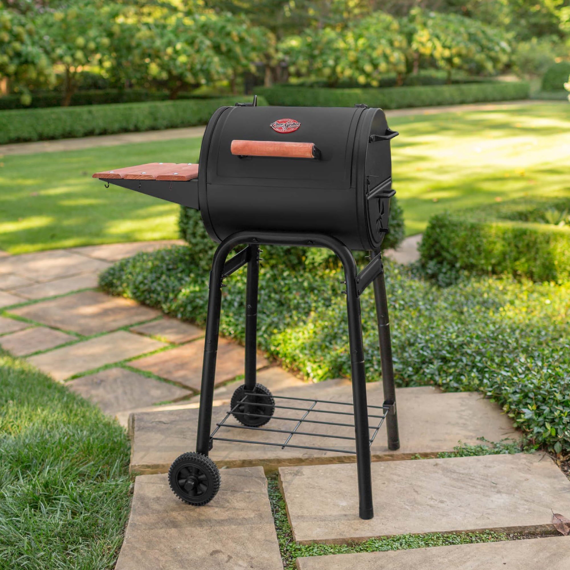 Patio Pro Charcoal Grill, Black, E1515