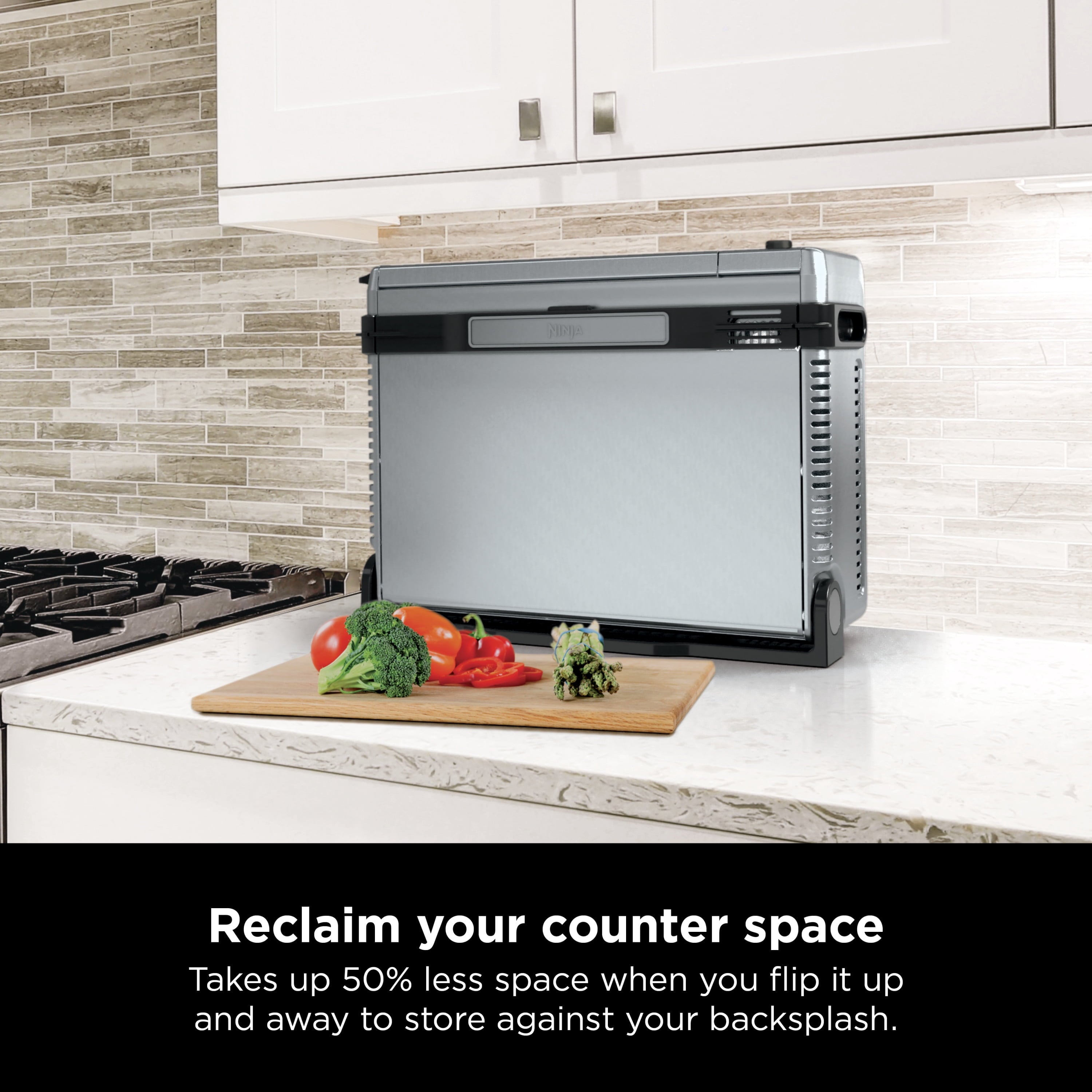 Ninja Foodi 6-in-1 Digital Air Fry, Large Toaster Oven, Flip-Away, SP080