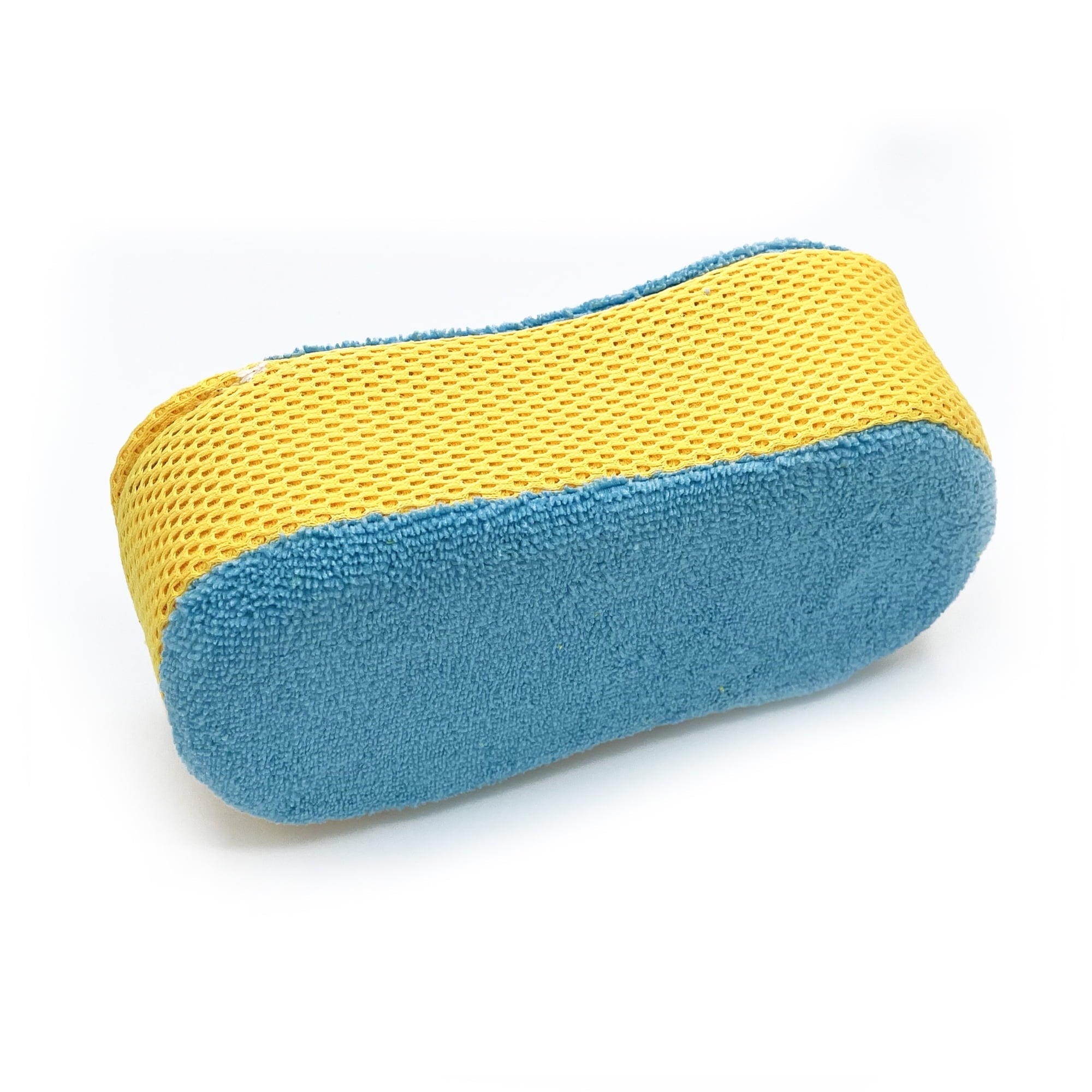 Auto Drive Car Wash Microfiber Sponge w/ bug mesh, Blue