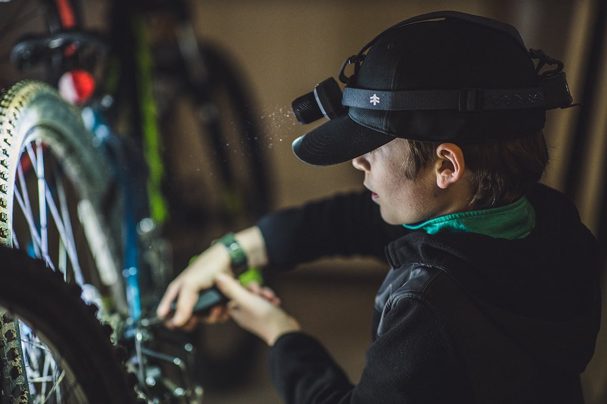 Swiss Tech Rechargeable 500 Lumens LED Headlamp, IPX4 Weatherproof, UV Blood Tracker