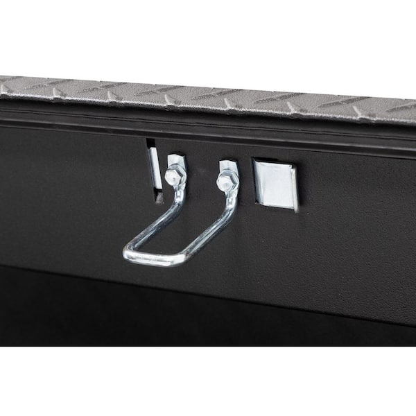 56 in. Matte Black Aluminum Lo- Side Truck Tool Box
