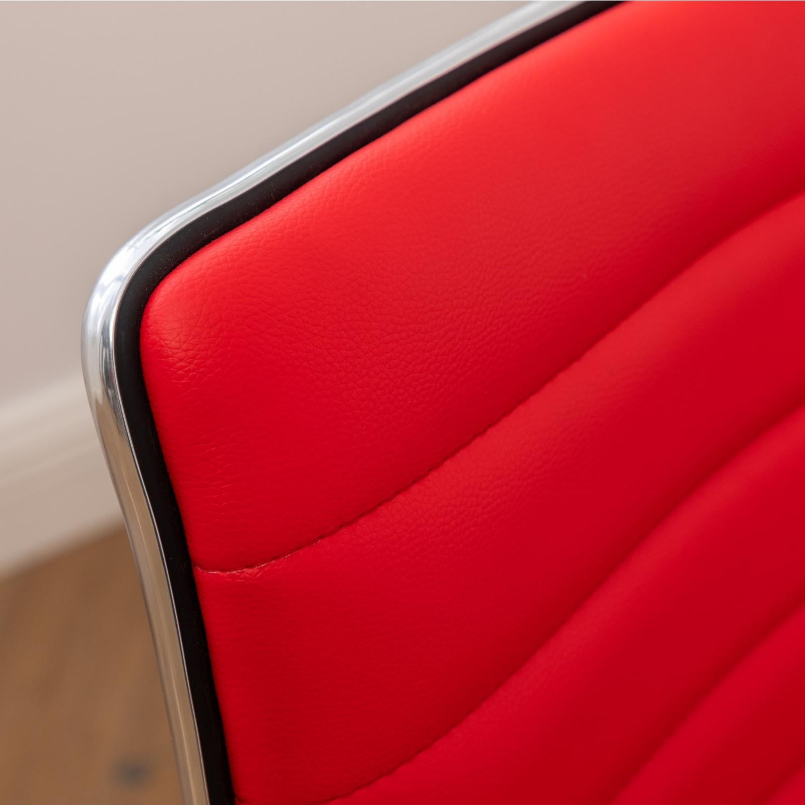 Roundhill Furniture Fremo Chromel Adjustable Air Lift Office Chair, Gray