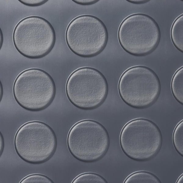 7.5 ft. x 17 ft. Coin Grey Universal Flooring