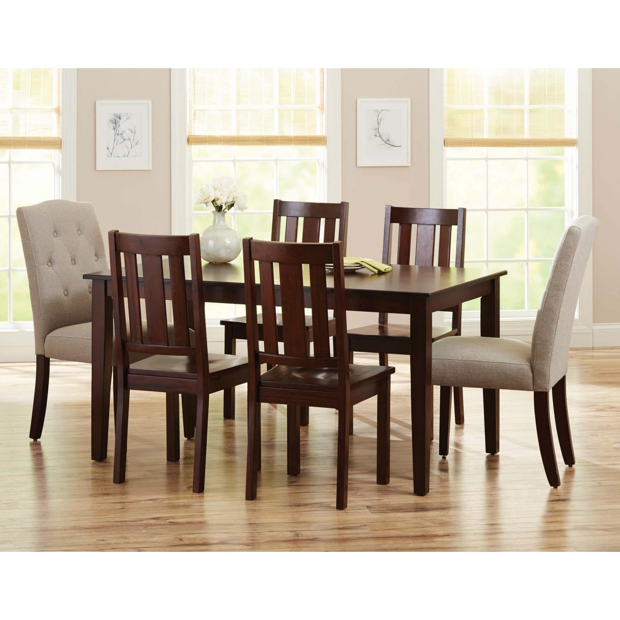 Better Homes and Gardens Bankston Dining Chair, Set of 2, Mocha