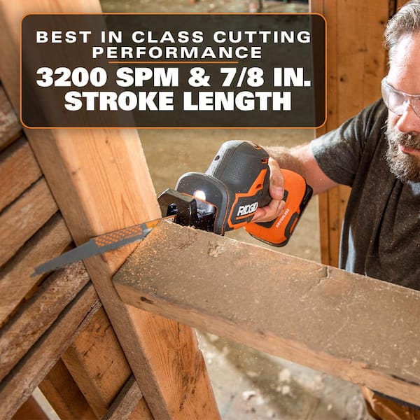 18V SubCompact Brushless Cordless One-Handed Reciprocating Saw (Tool Only)