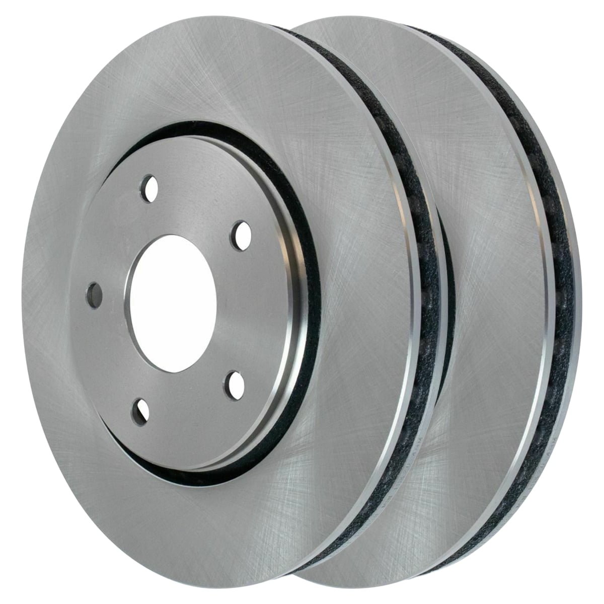 AutoShack Front Brake Calipers Ceramic Pads Rotors Kit Driver and Passenger Side Replacement for 2008-2012 Dodge Grand Caravan 2008-2012 Chrysler Town & Country 2009-2010 VW Routan 2012 Ram C/V V6 FWD