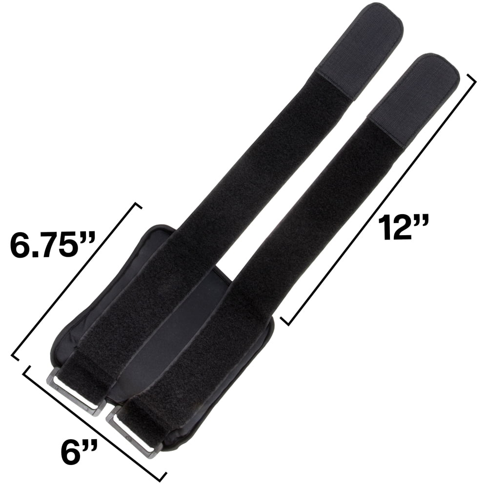 Brybelly SWGT-708 Ankle 3 lbs Weights - Pack of 2