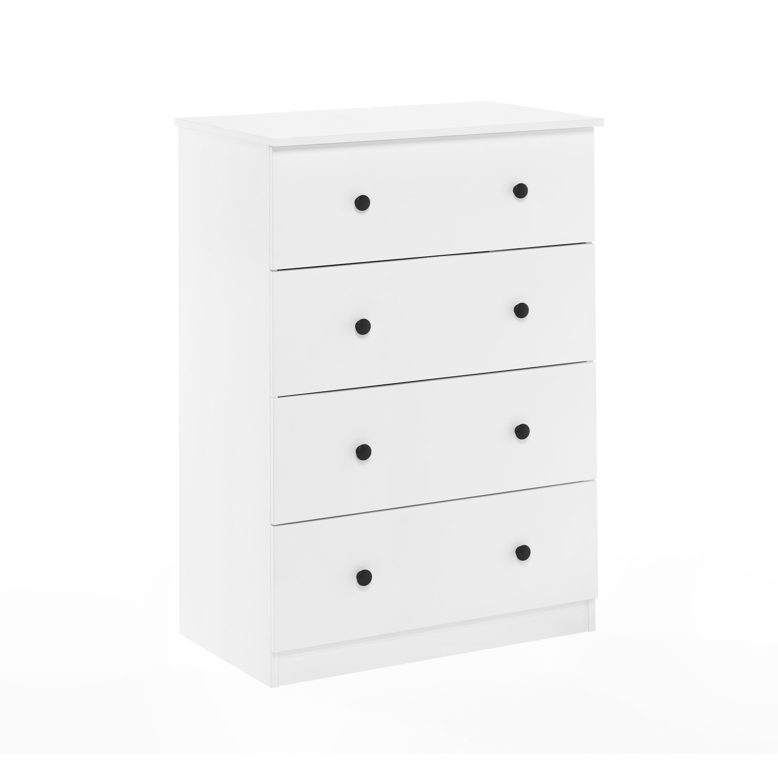 Furinno Tidur Simple Design 4-Drawer Dresser, Americano