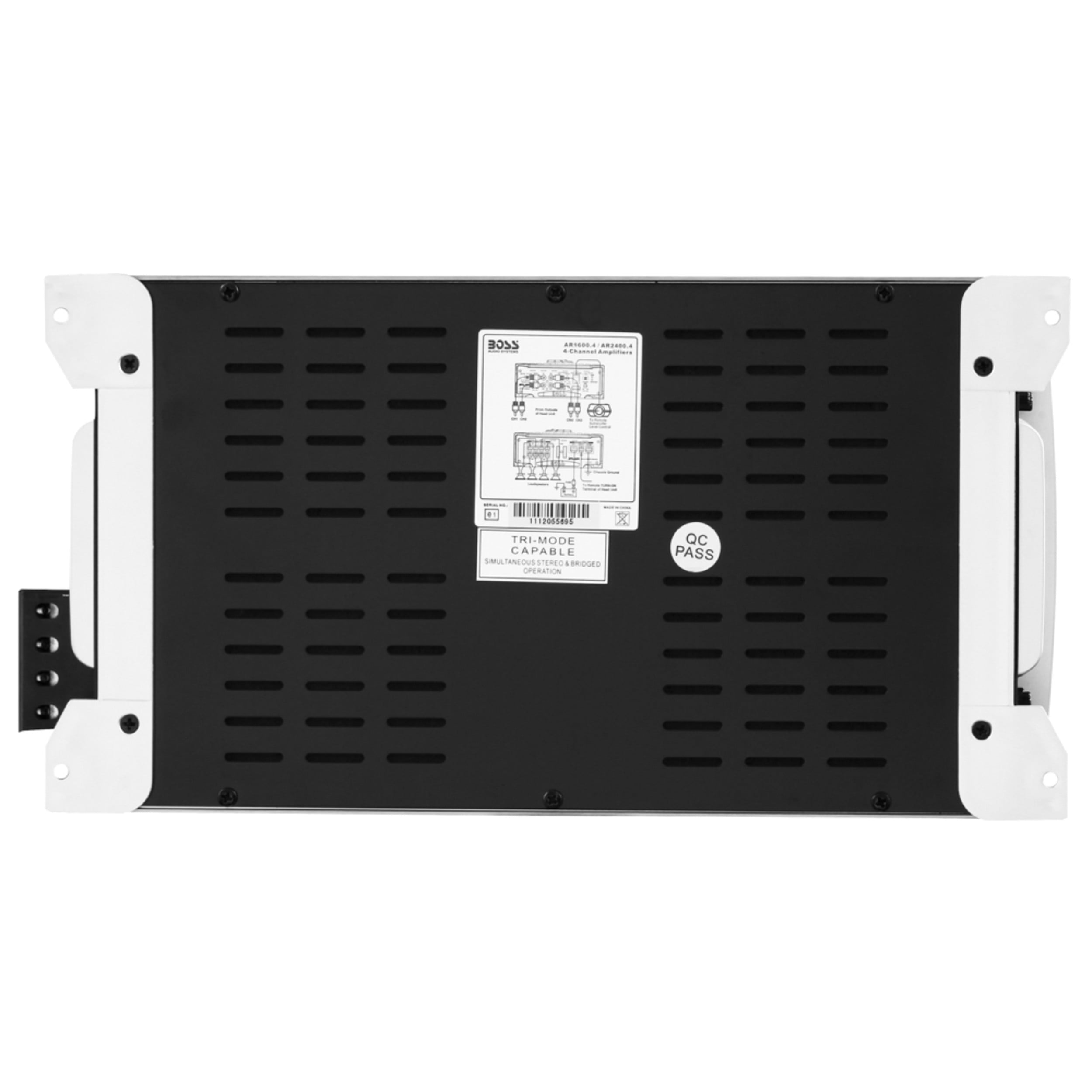 BOSS Audio Systems AR1600.4 4 Channel Car Amplifier, 1600 Watts, Mosfet Power