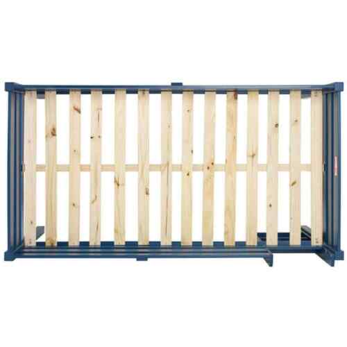 Camaflexi LoftBed Blue Solidwood Twin Junior Bed/Guard Rail+Hardware+<wbr/>Ladder+Slat
