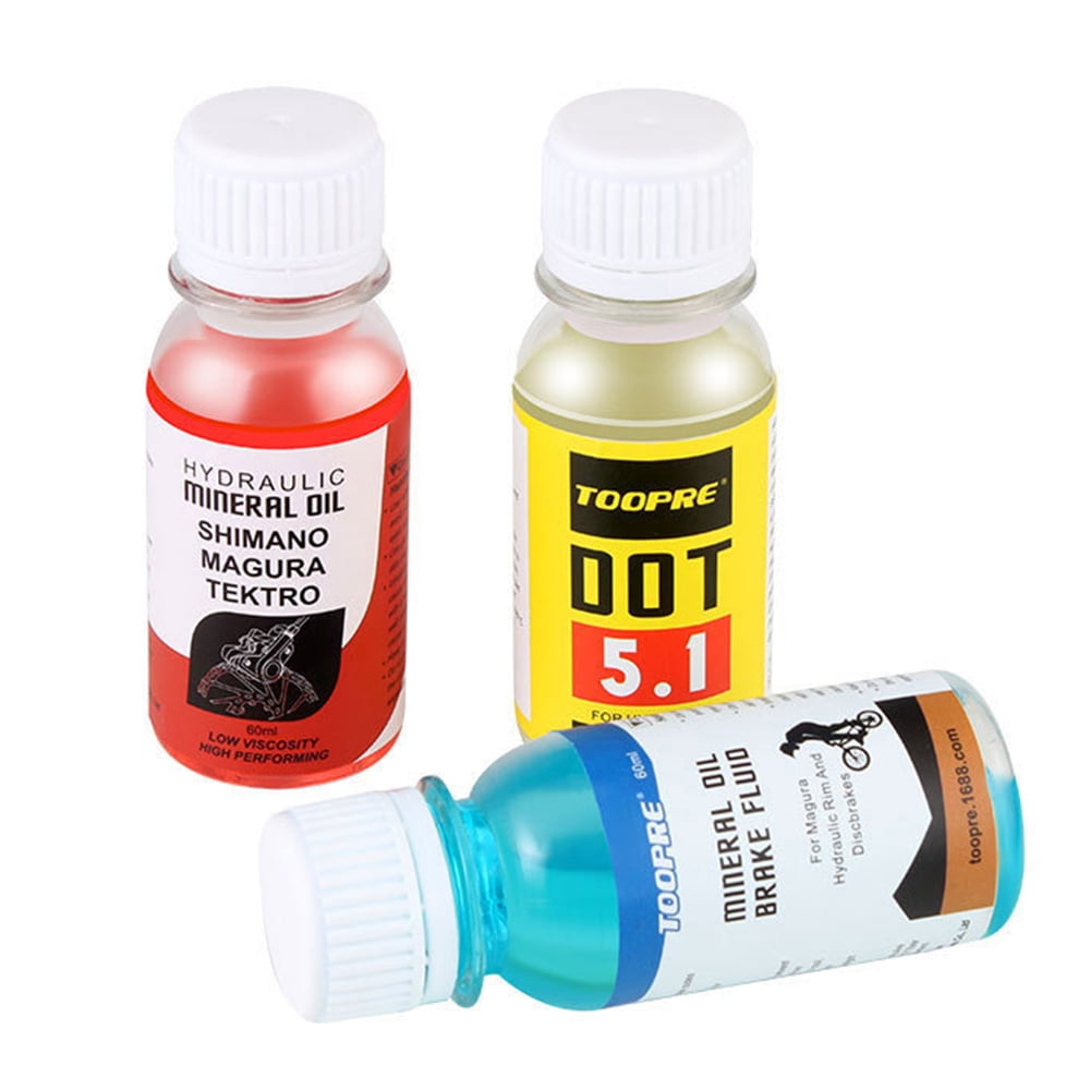 Bicycle Disc Brake Mineral Oil 60Ml Redbicycle Brake Oil Anti-Dry Smooth Mountain Bike Hydraulic Oil Cycling Equipment